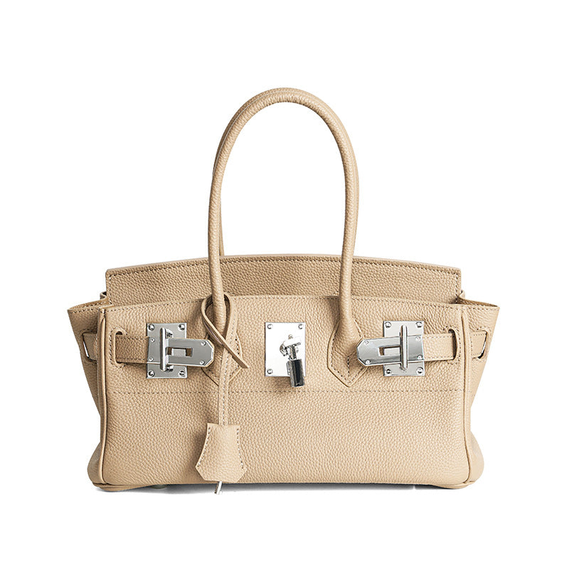 women's genuine leather work handbags