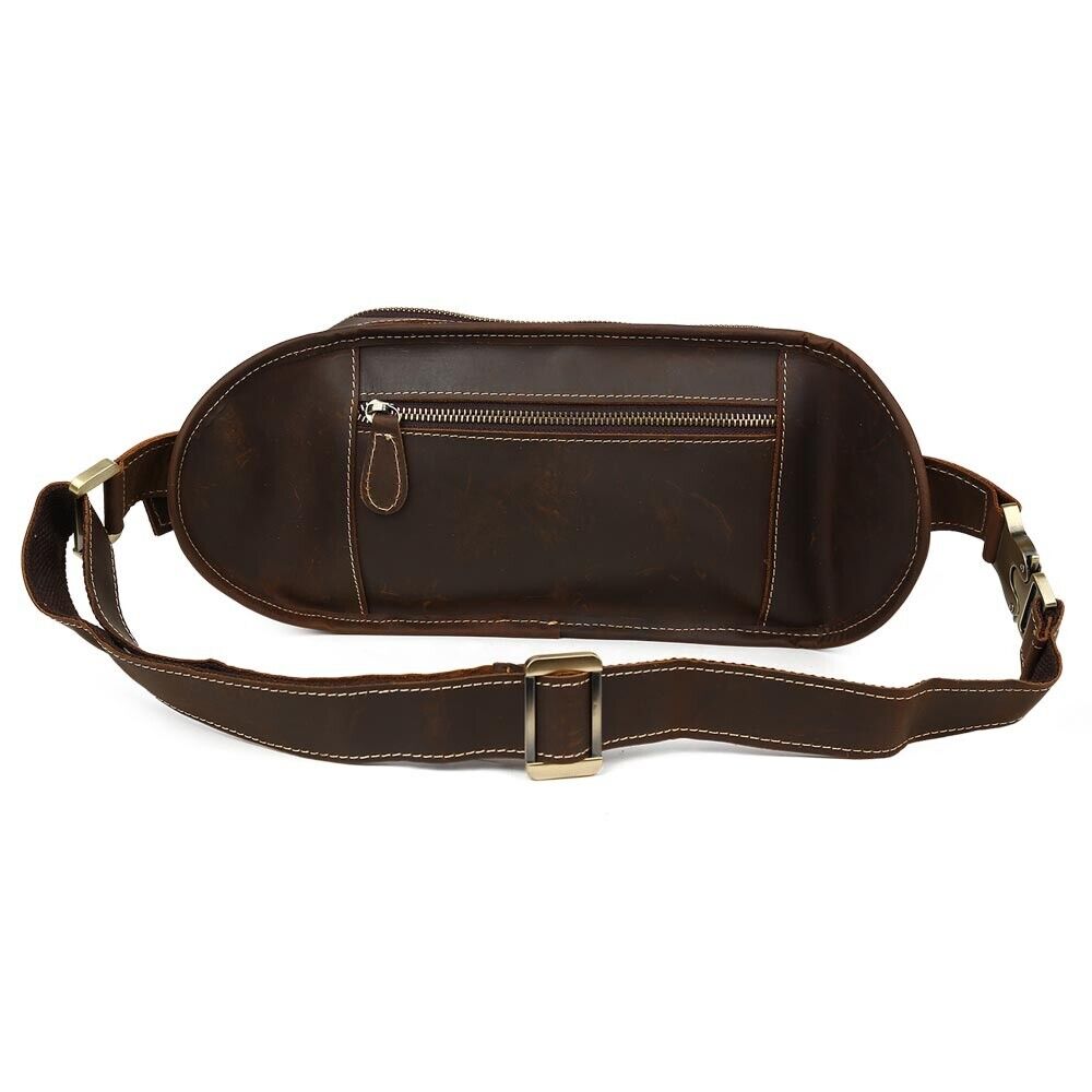 Full Grain Leather Waist Bag