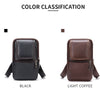Men Shoulder Genuine Leather Bag Small Cross body