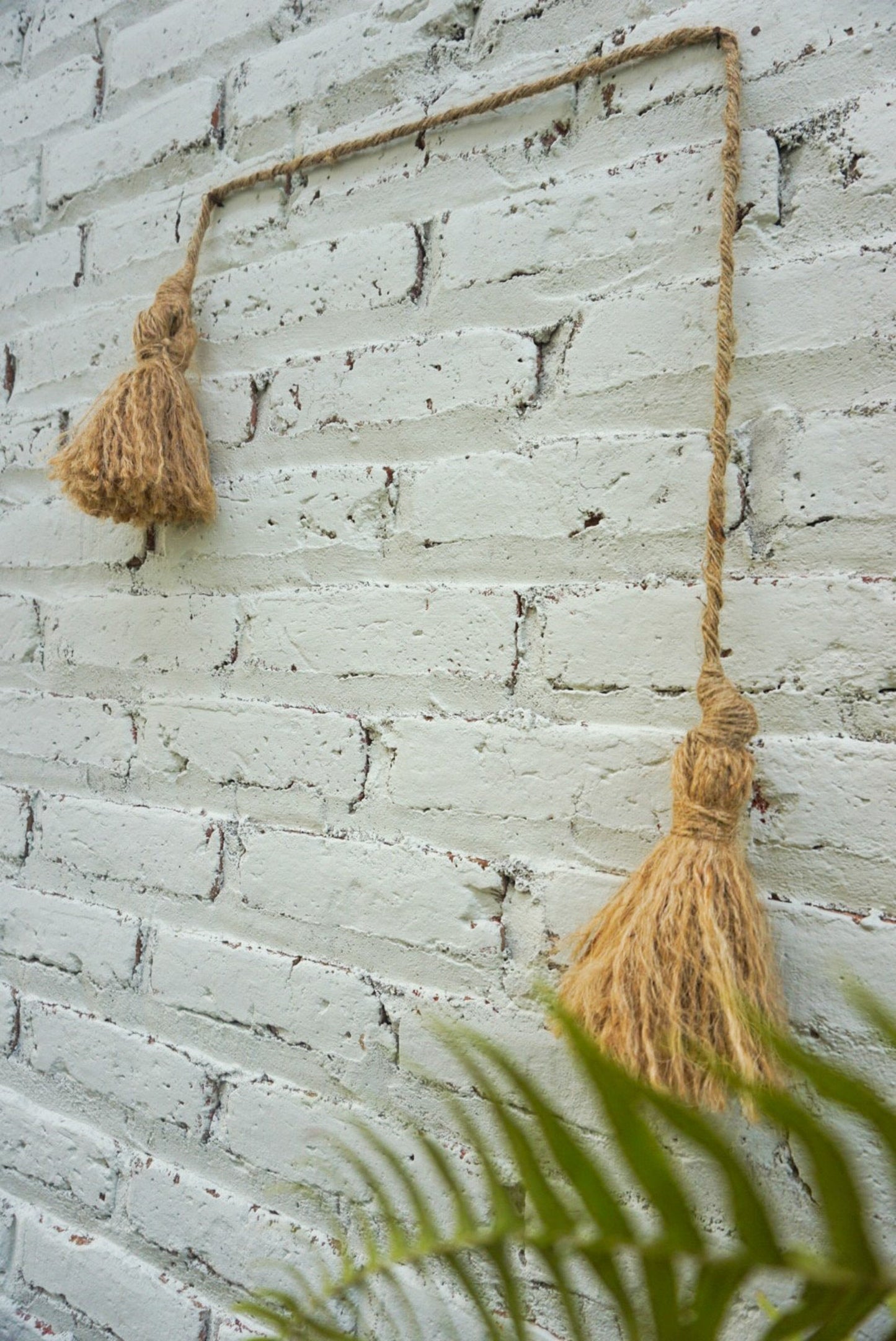 Ladder Pulling Down Rope Attic Wall Decoration