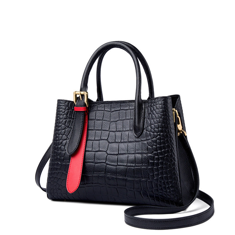 genuine leather shoulder handbags for women