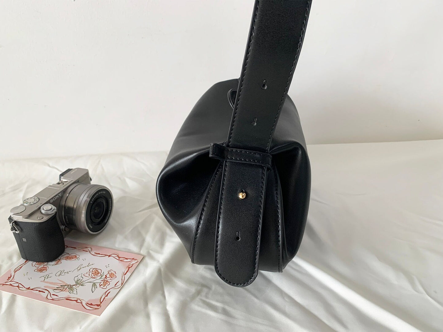 bag shoulder real leather