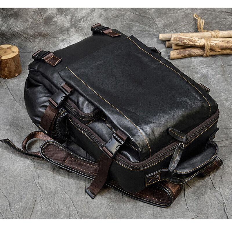 Genuine Leather Backpack Travel