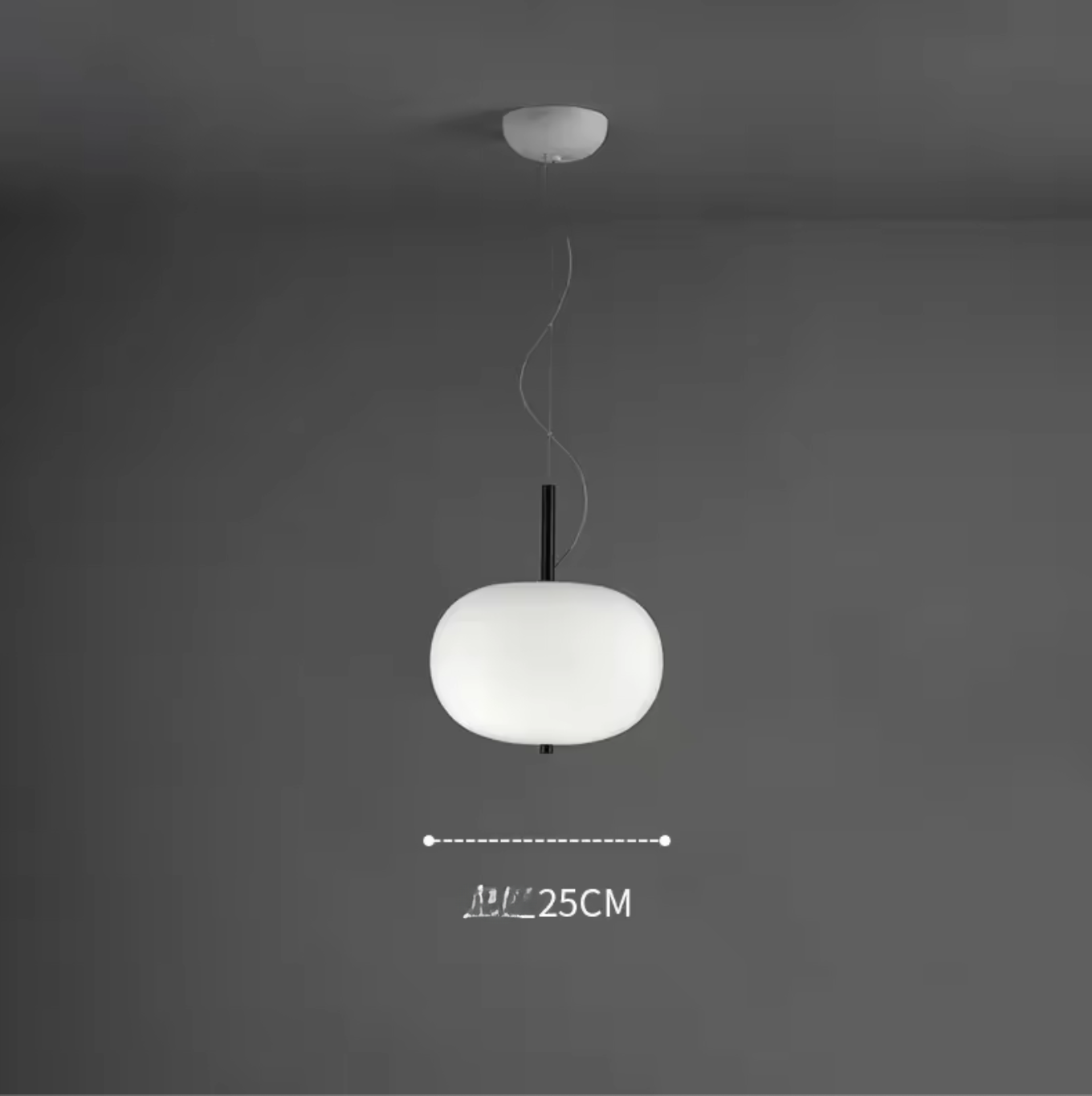Nordic Double Globe Pendant Lamp Ceiling Light