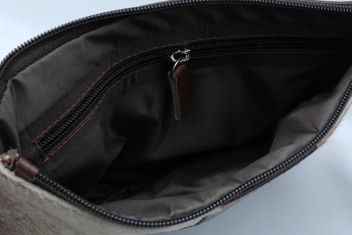 Exotic Speckled Cowhide Crossbody Bag