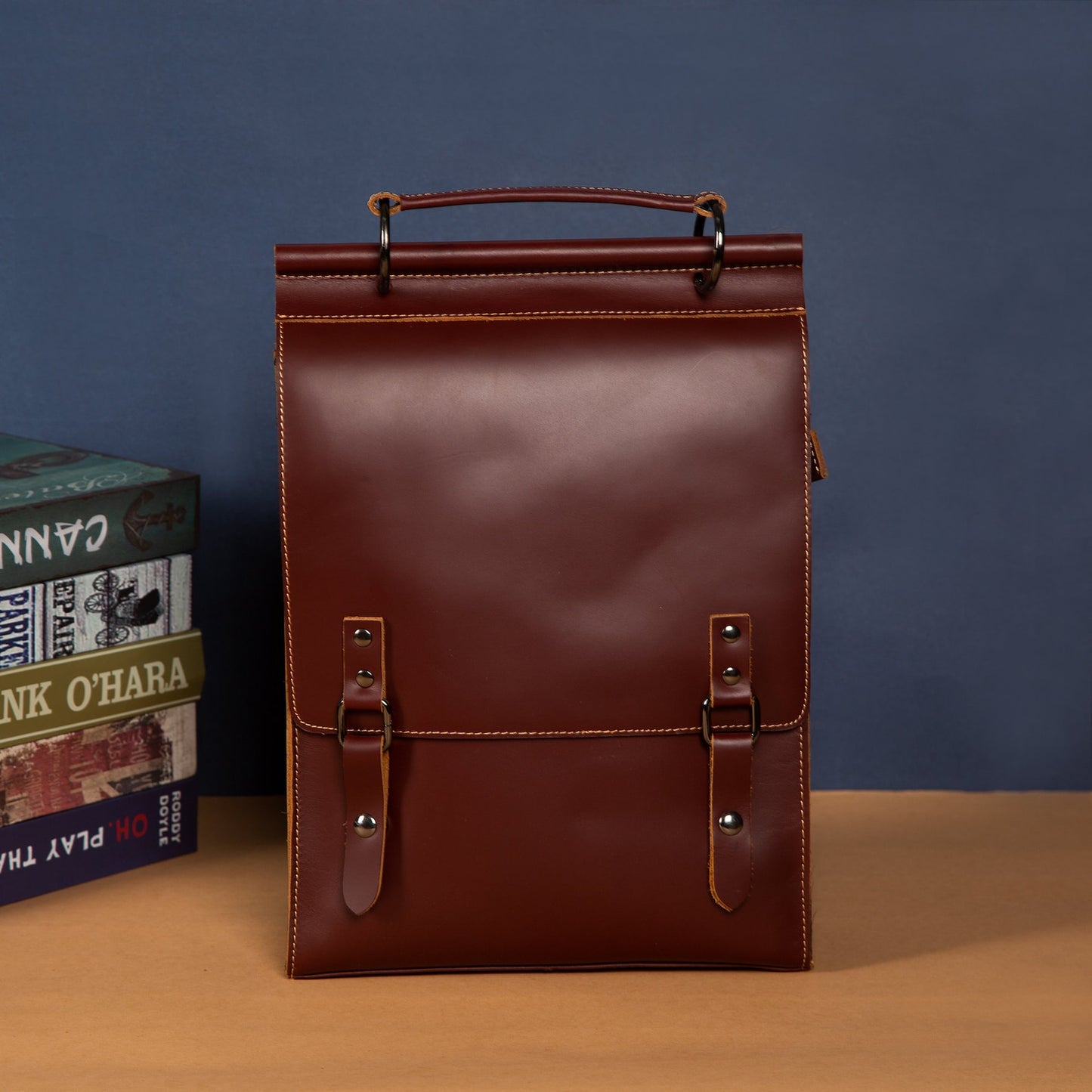Real Leather Professional Backpack
