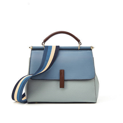 Shoulder bag women leather crossbody handbag