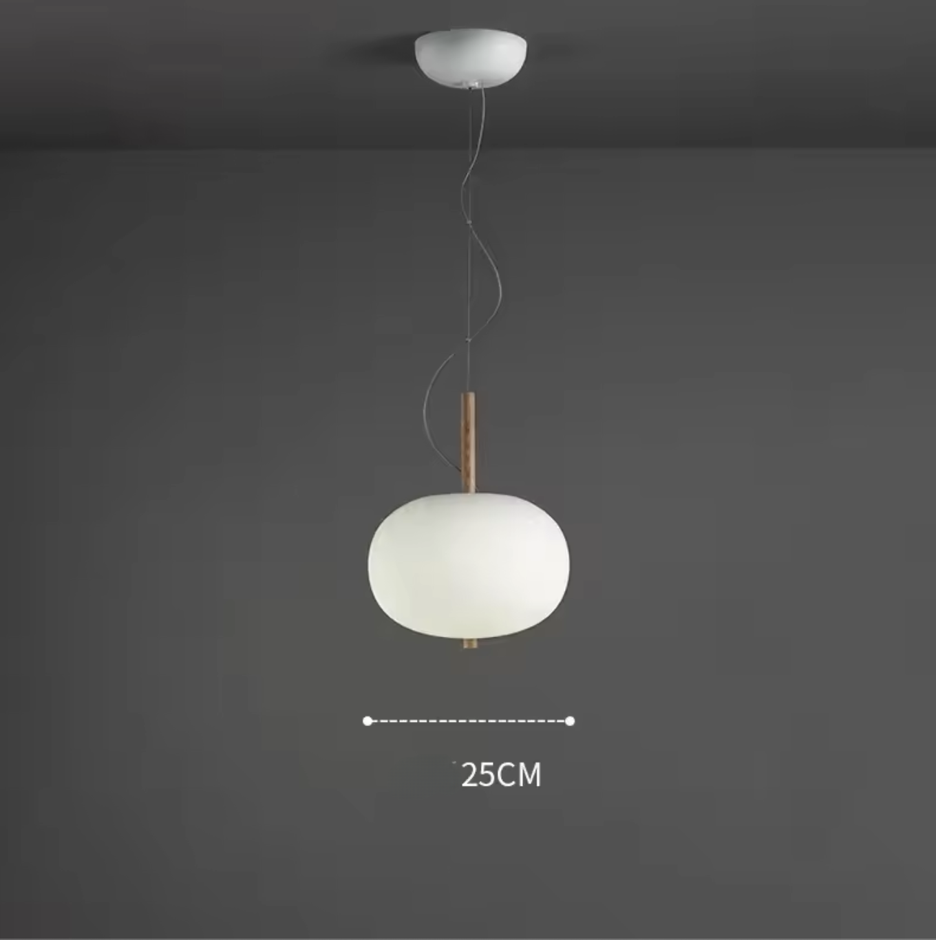 Nordic Double Globe Pendant Lamp Ceiling Light