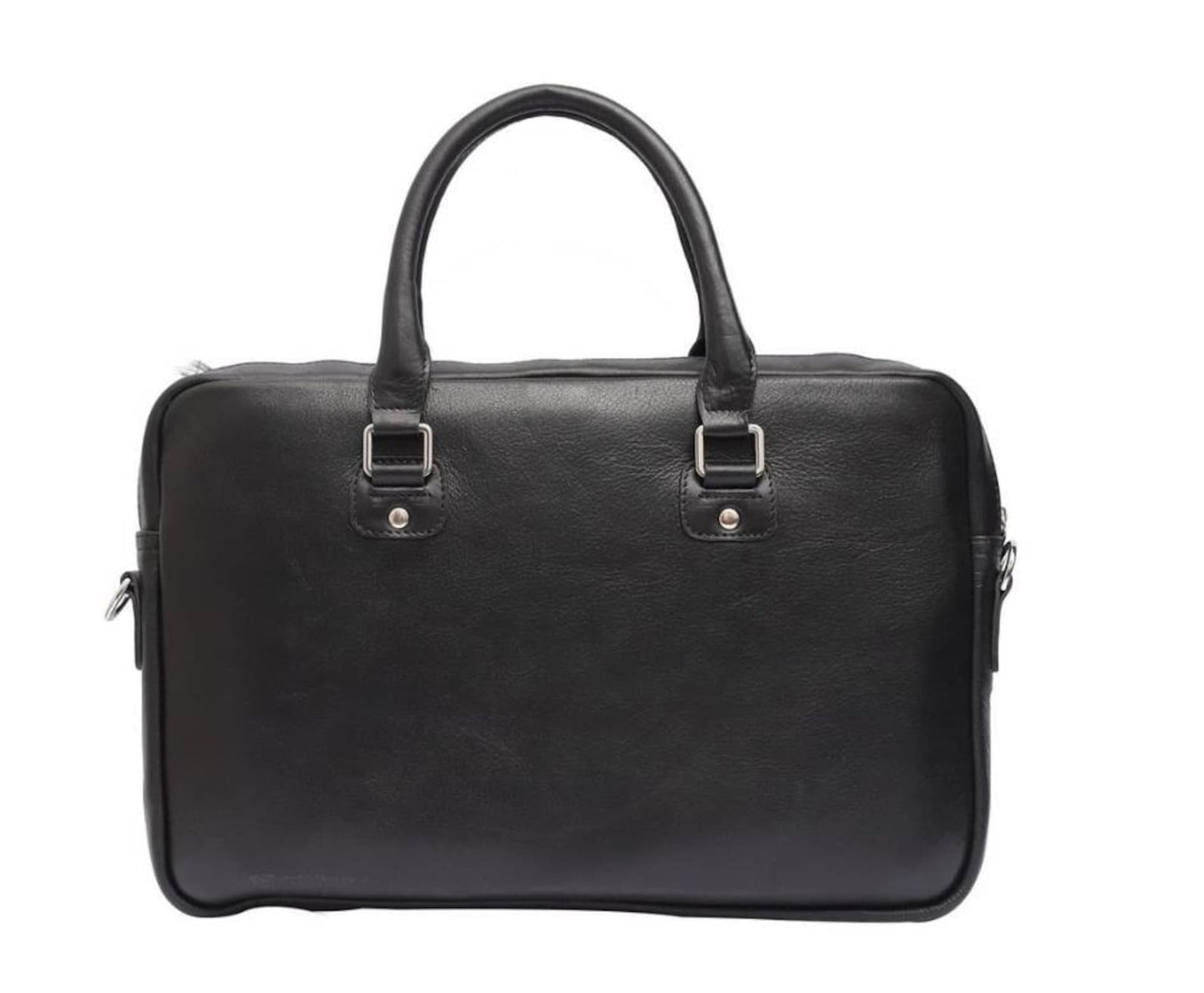 Real Natural Hair On Cowhide Laptop Bag