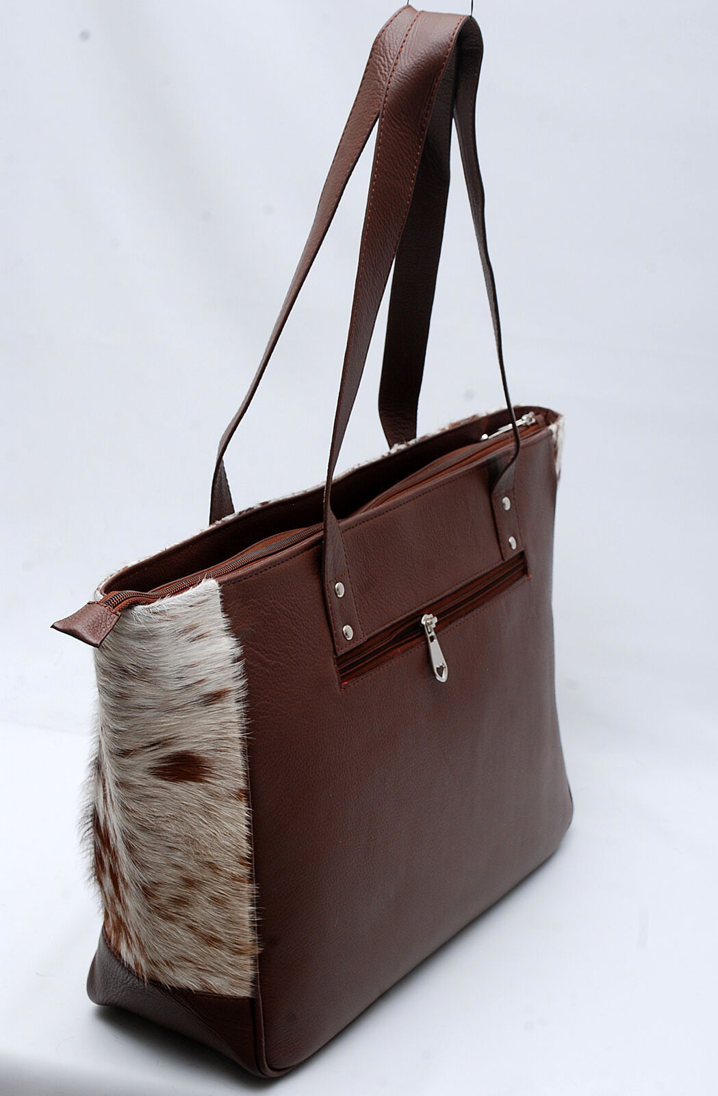 Hair On Cowhide Tote Purse
