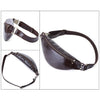 Retro genuine cowhide leather waist fanny bag