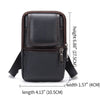 Men Shoulder Genuine Leather Bag Small Cross body