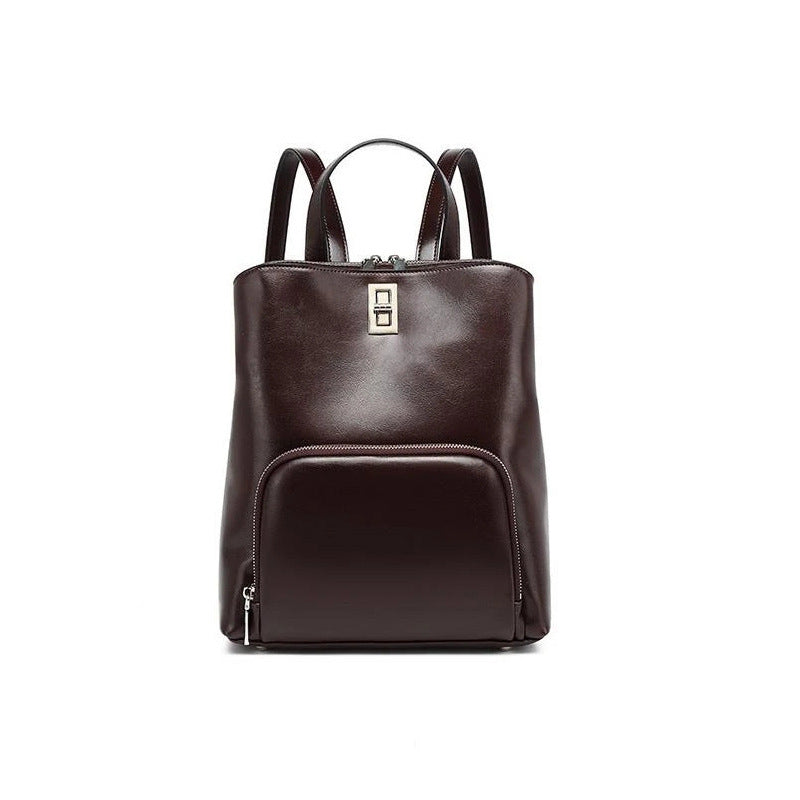 leather backpacks purse for women