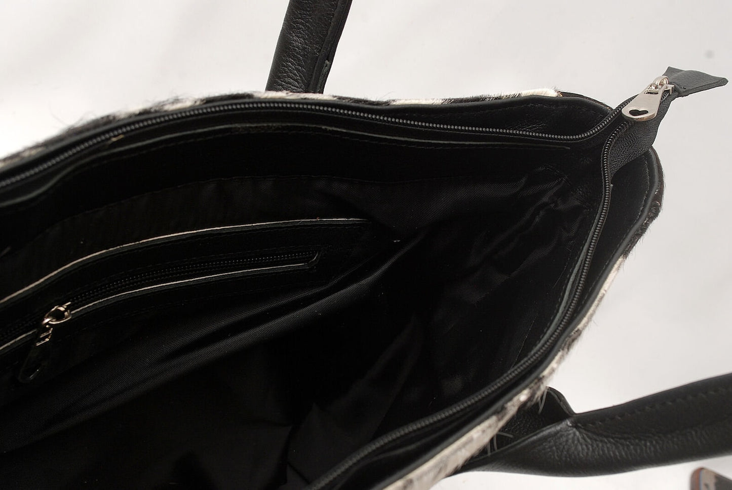 Dark Brown Cowhide Tote Purse