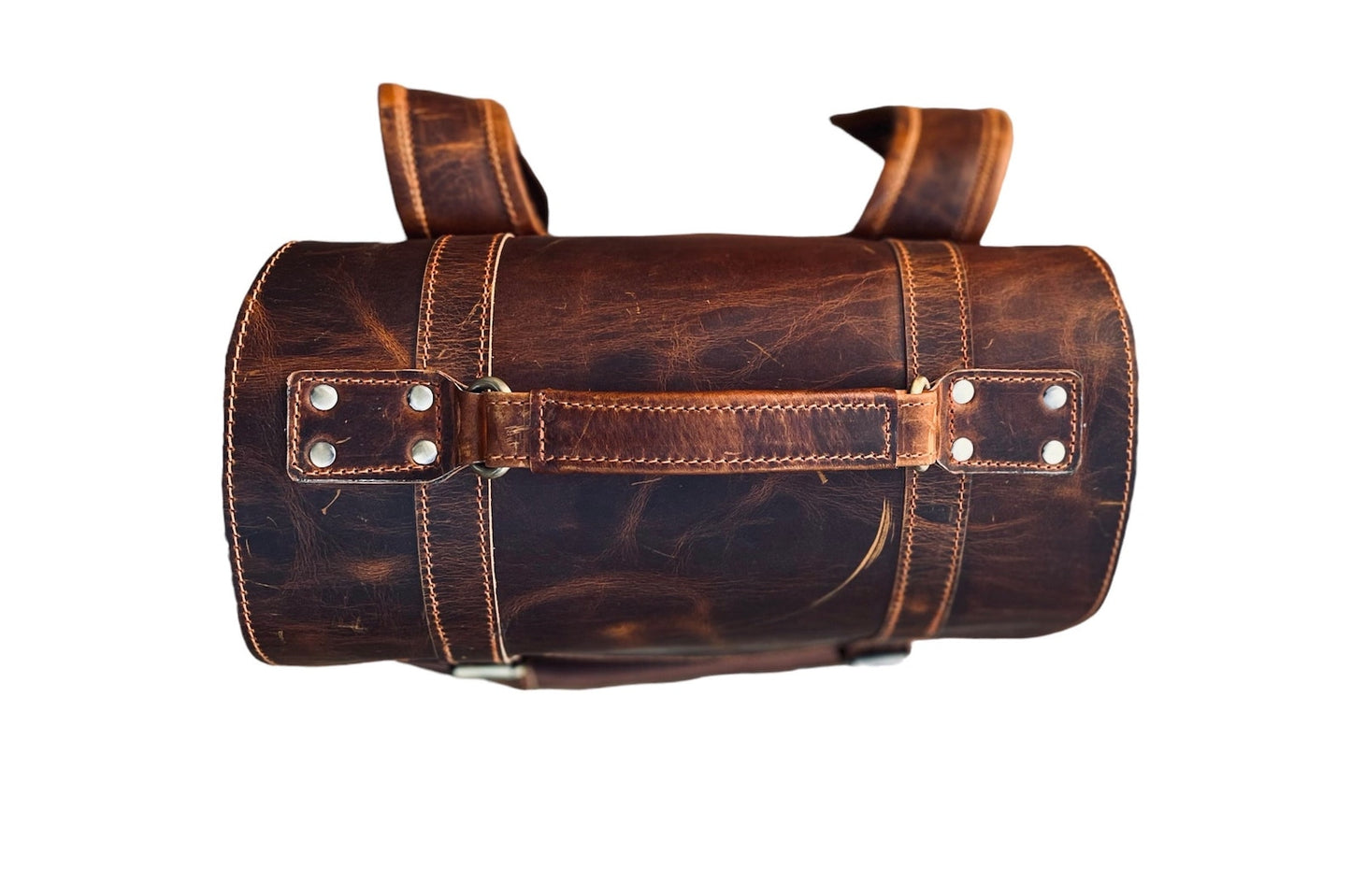 mens cowhide leather backpack