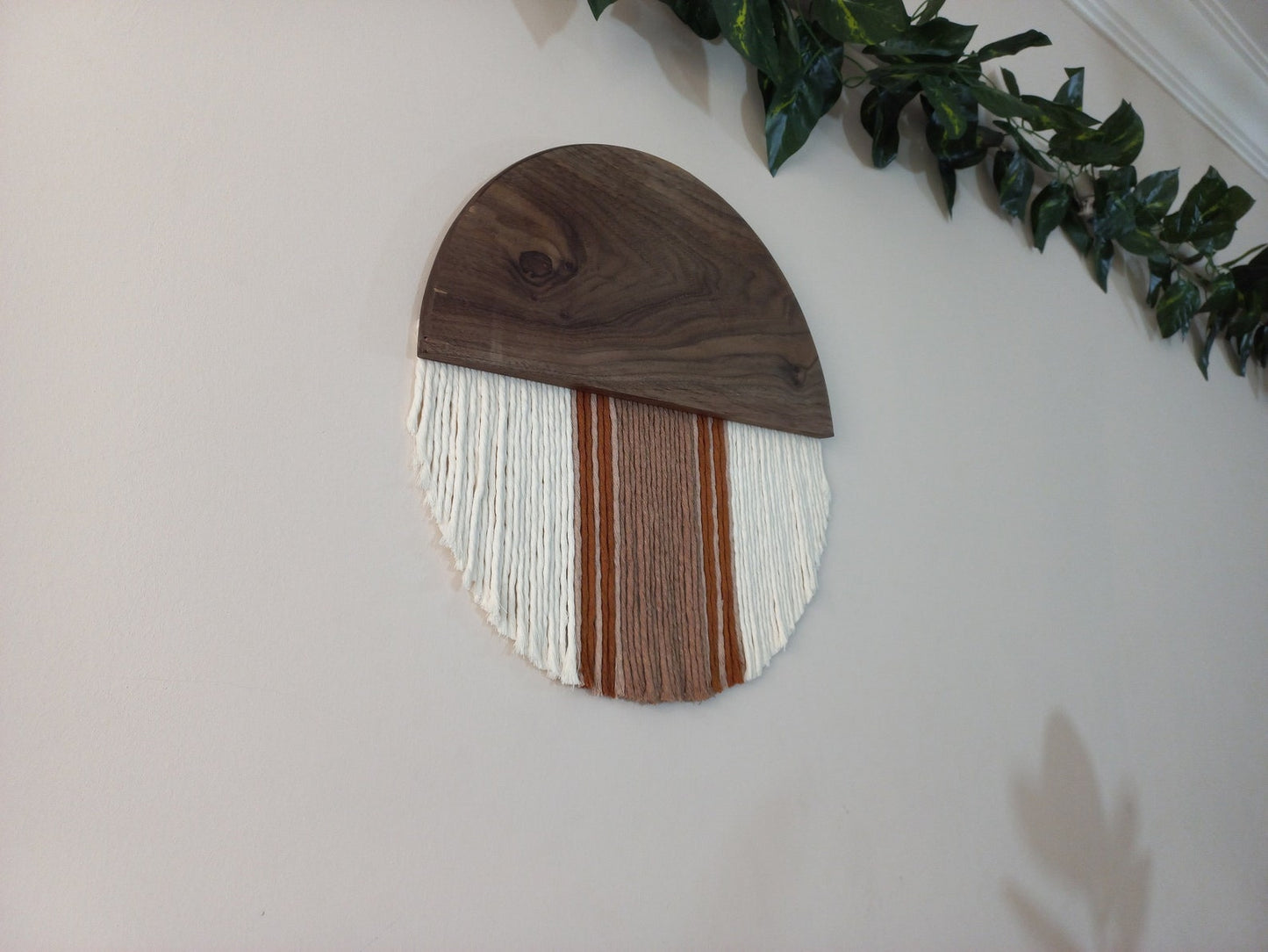 Cotton Macrame Wall Hanging Earth Color