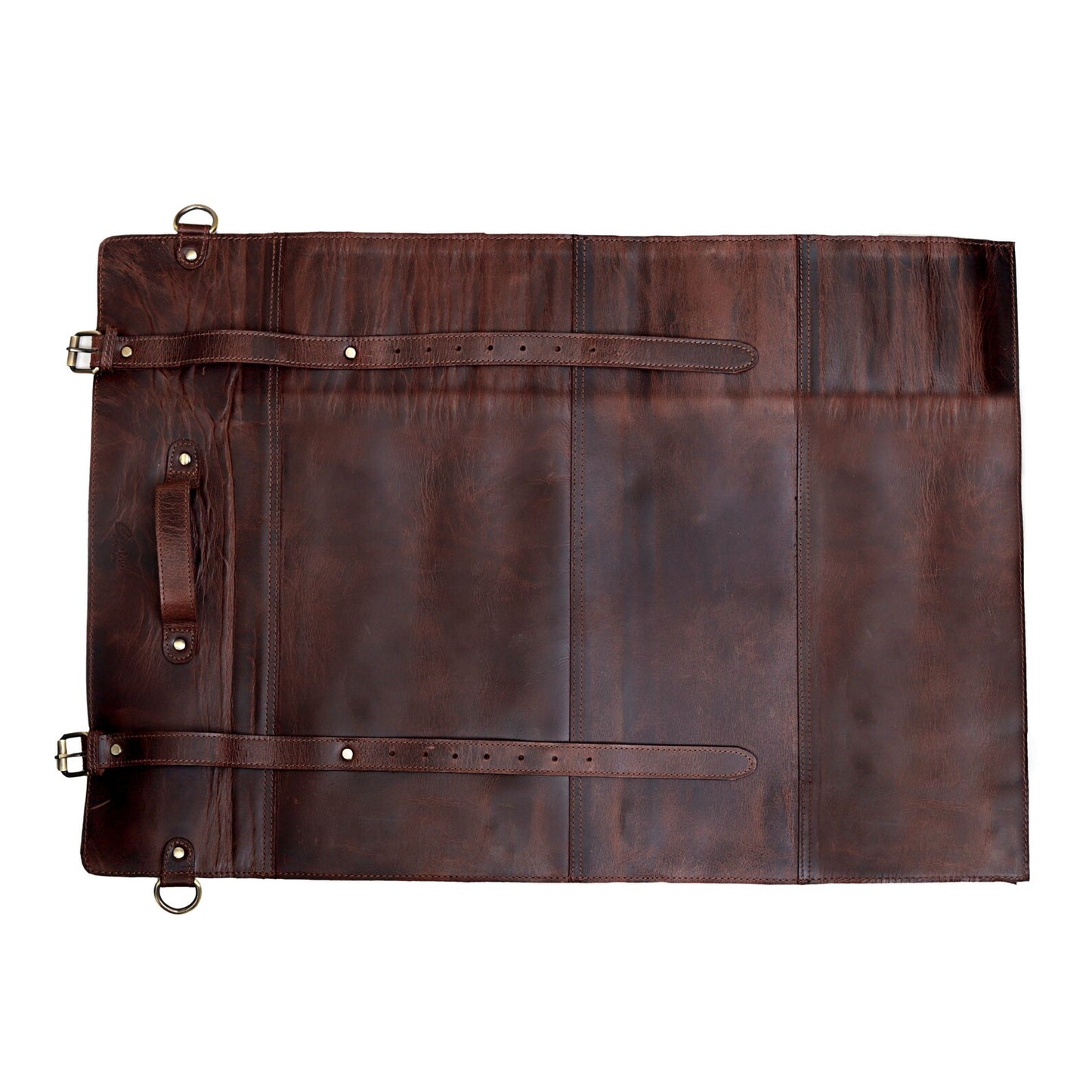 knife leather roll bag holder case