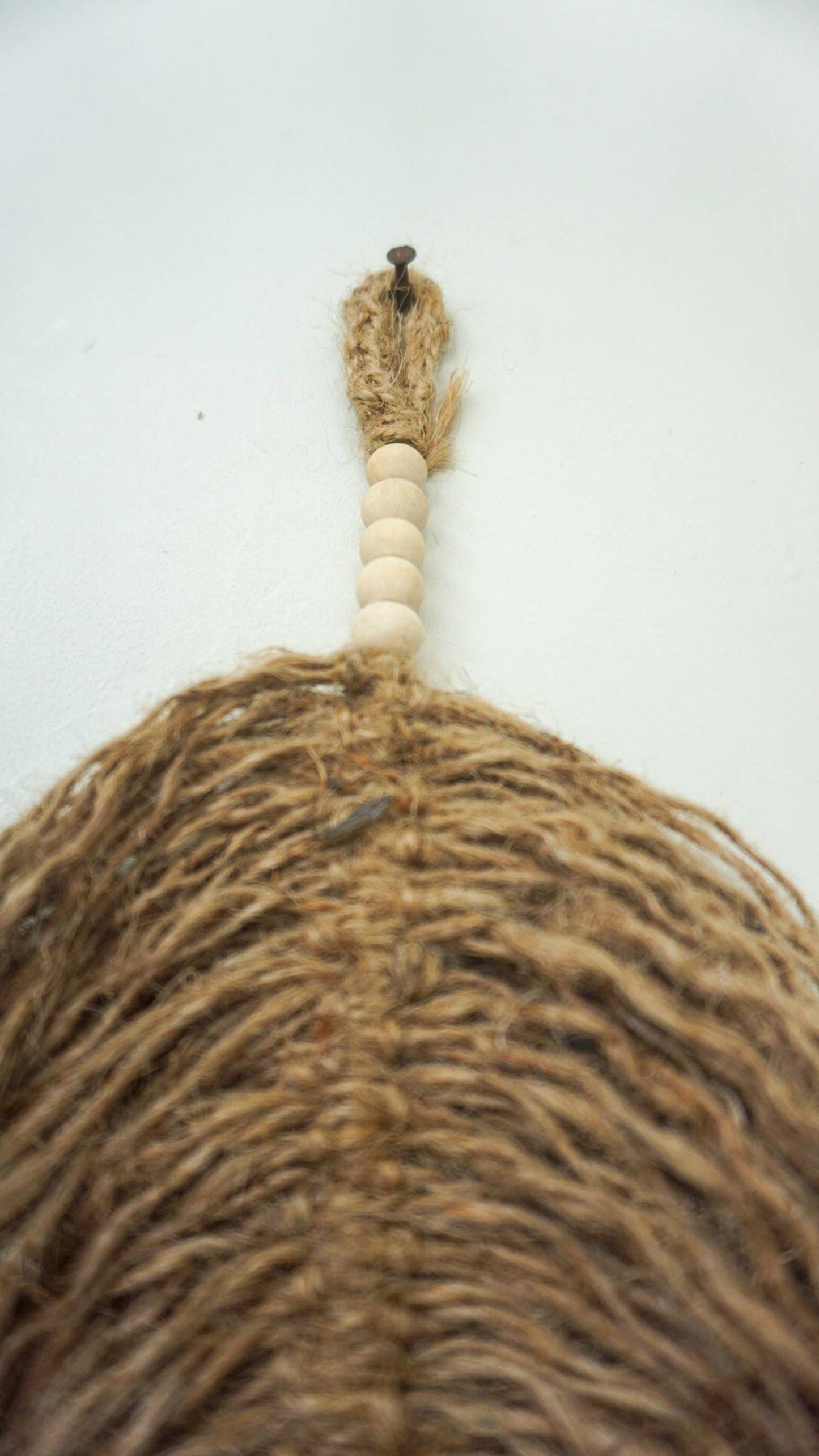 Natural Jute leaf style wall decor