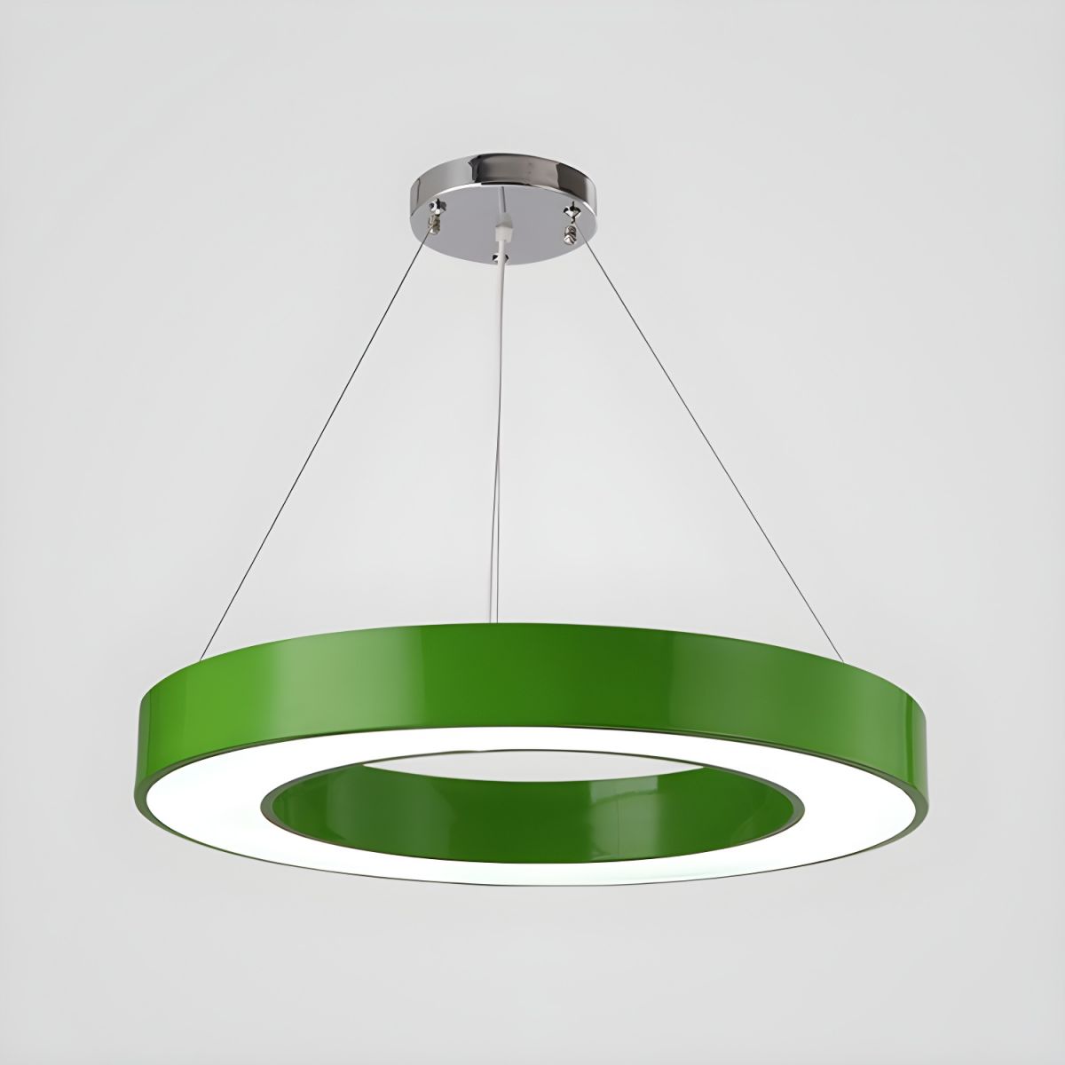 Modern Circular LED Pendant Light Ceiling Chandelier