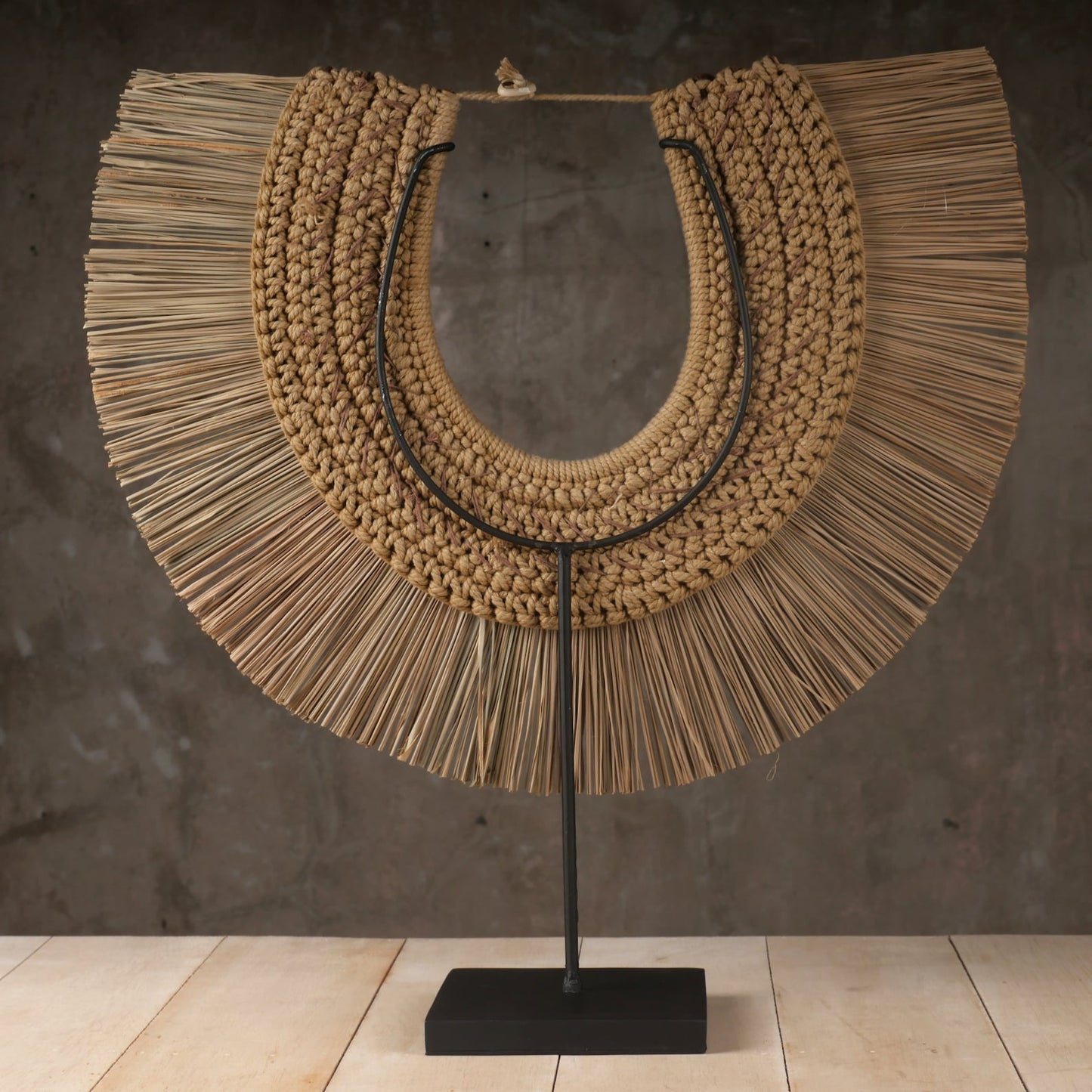 Ethnic Grass Papua Shell Cowrie Necklace