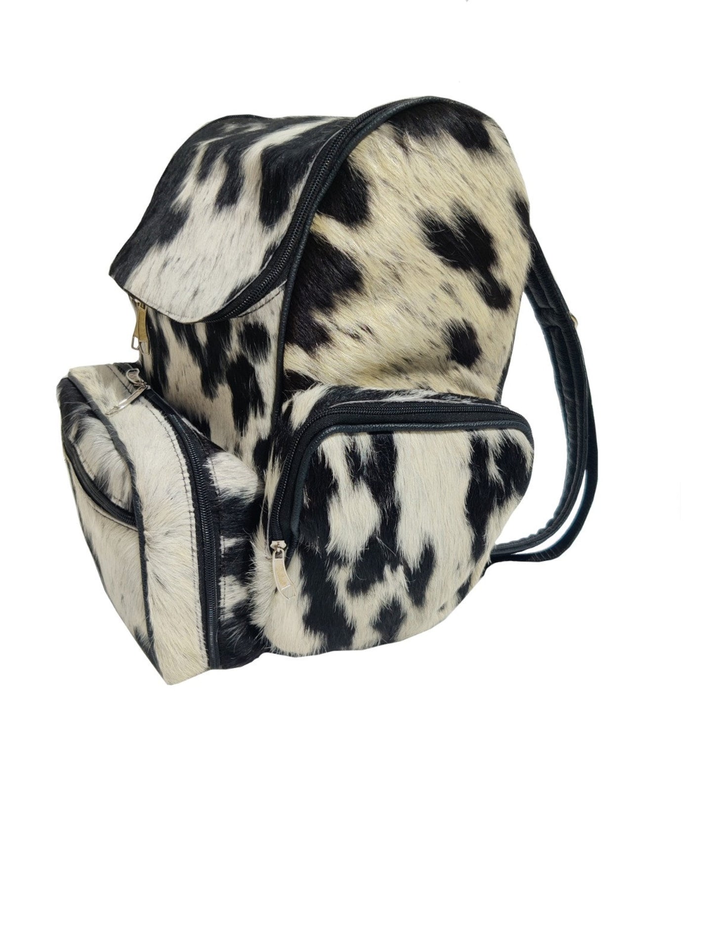 Cowhide Book Backpack