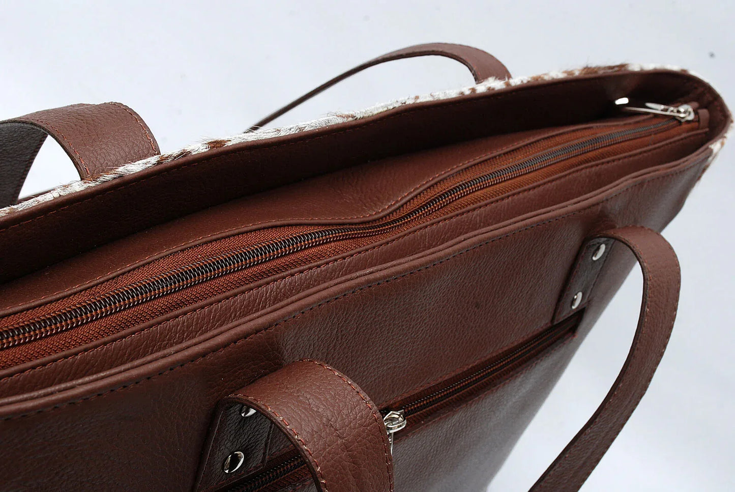 Hair On Cowhide Tote Purse