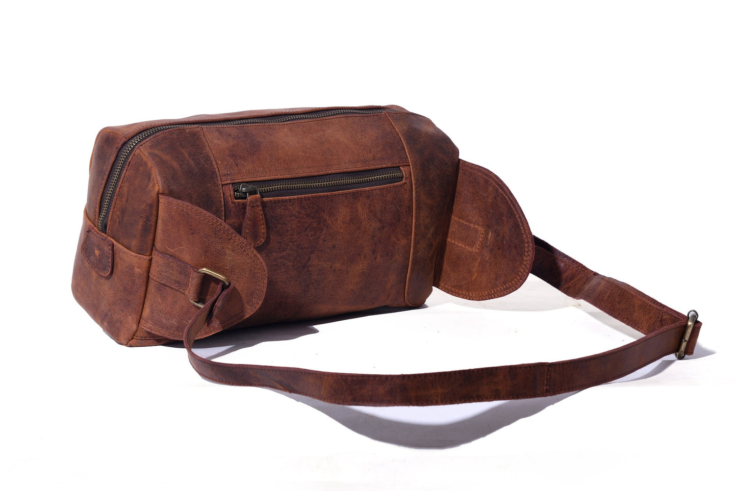 Handmade Leather Crossbody Sling Bag