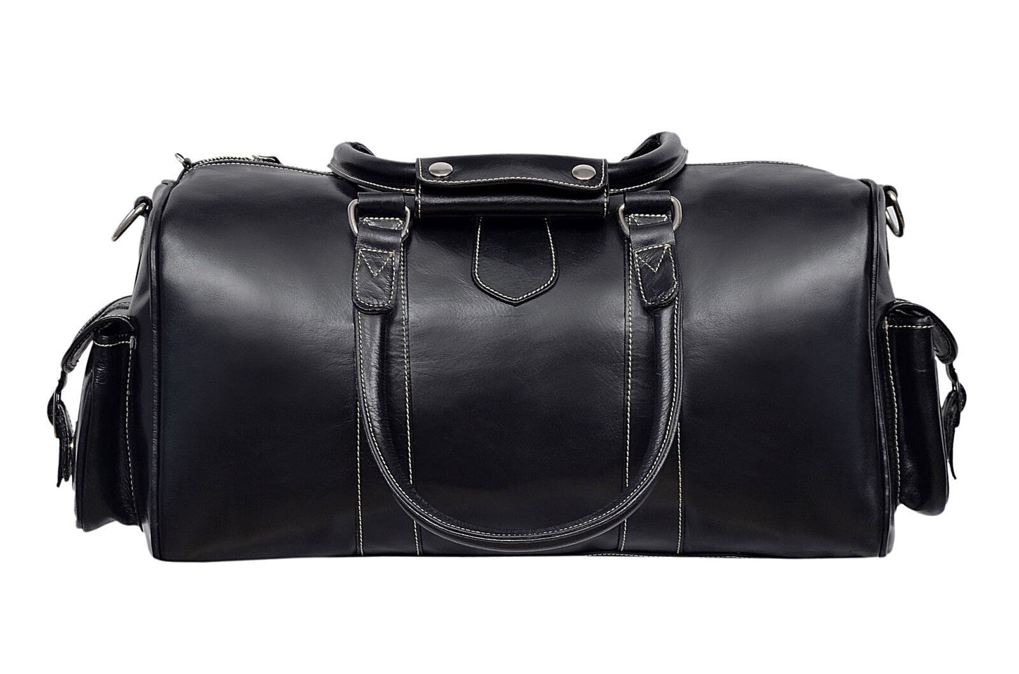 Real custom Leather Duffel Bags
