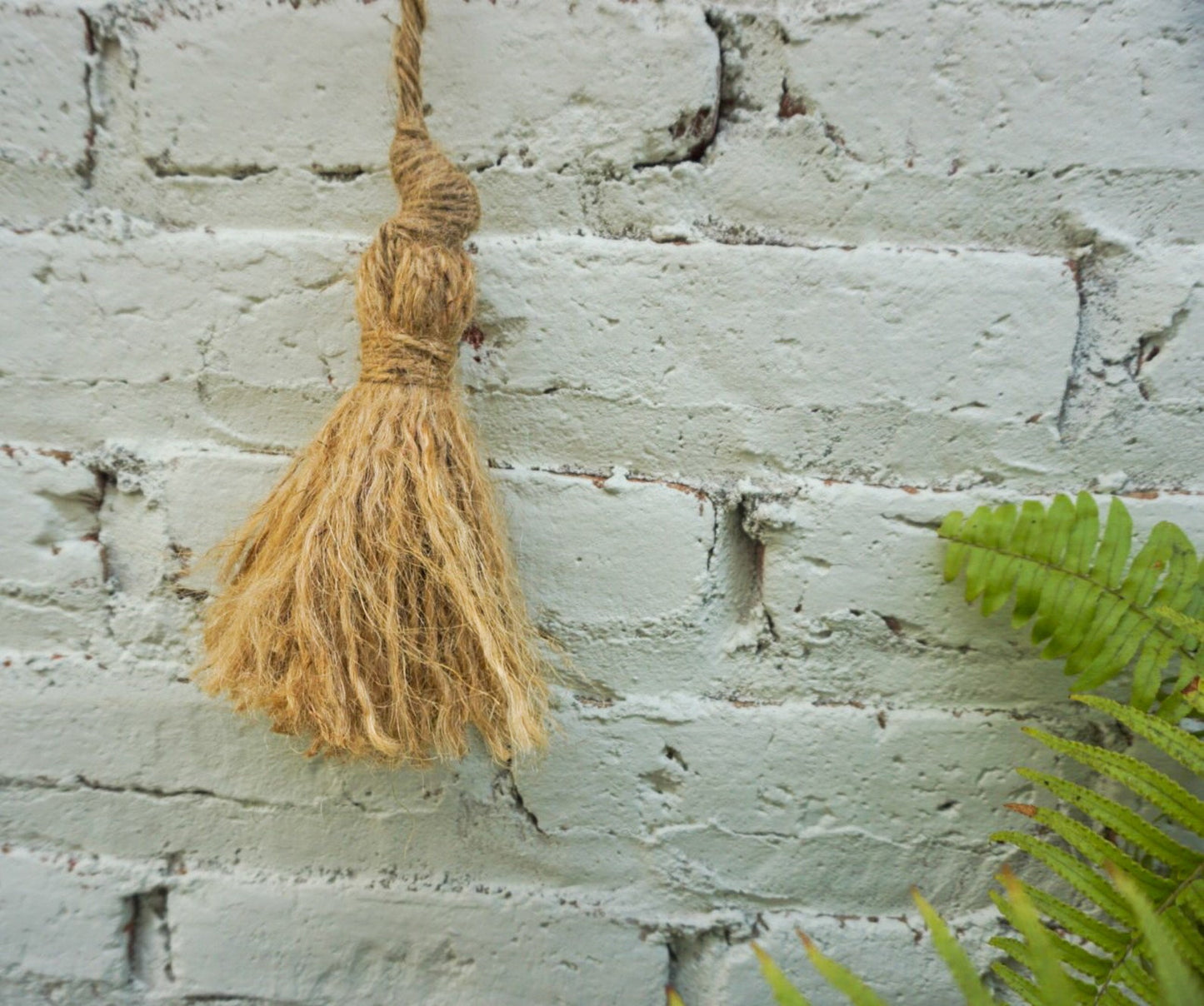 Ladder Pulling Down Rope Attic Wall Decoration