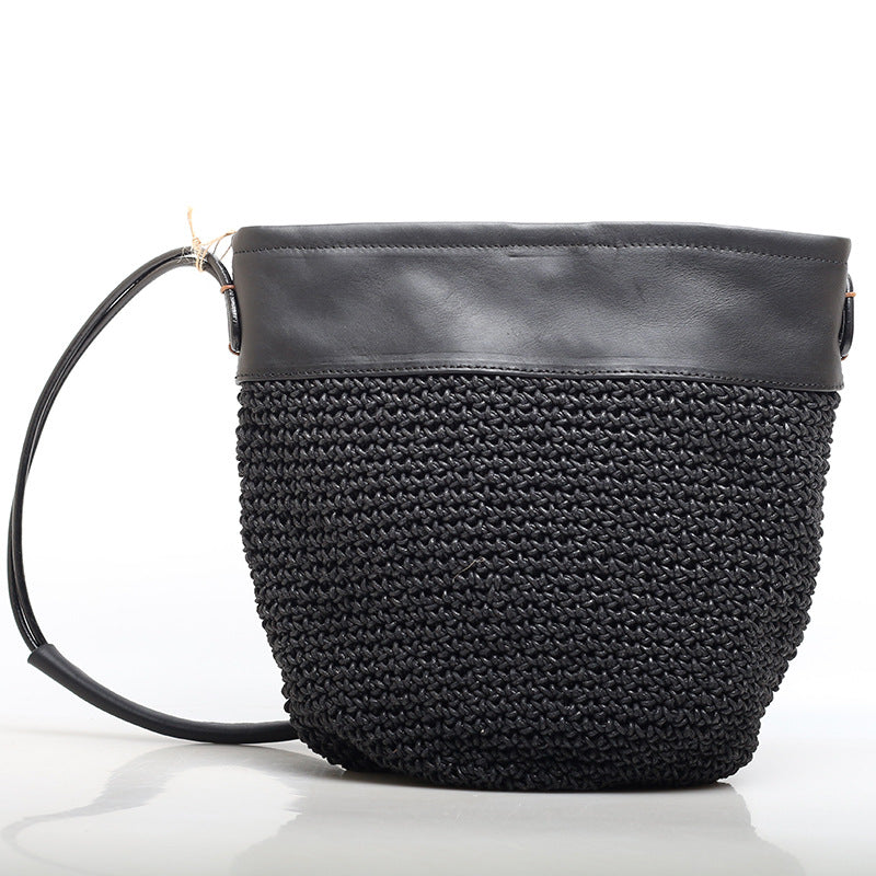 Woven Summer Beach Handbag