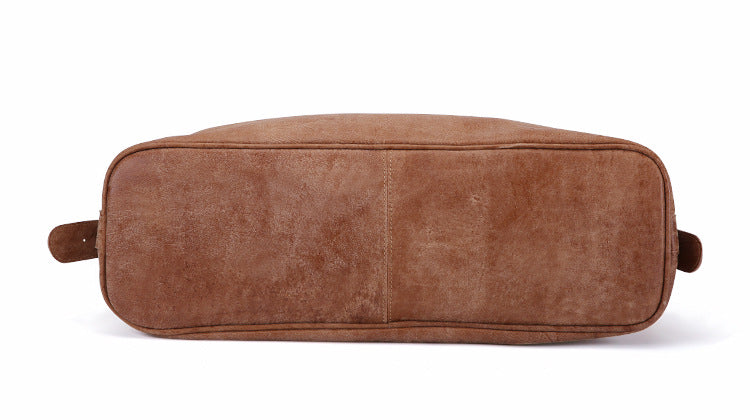 Genuine Cowhide Leather Suede Women’s Crossbody Shoulder Bag