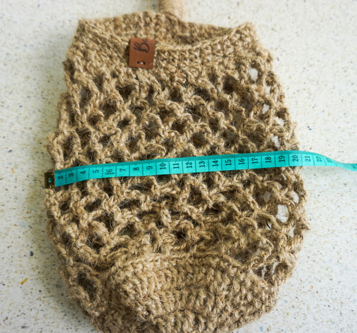 Jute fruit vegetable kitchen hanging basket