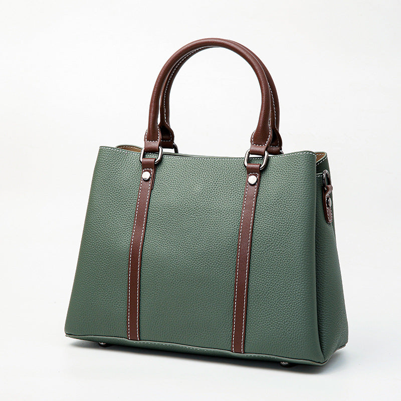 women leather cross over purse handbag
