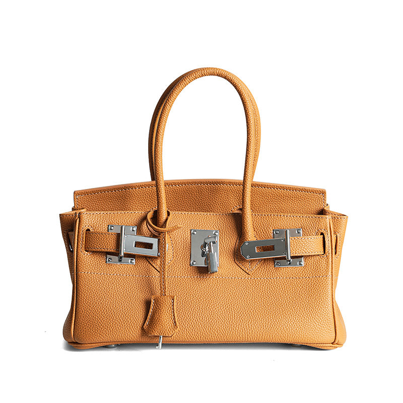 women's genuine leather work handbags