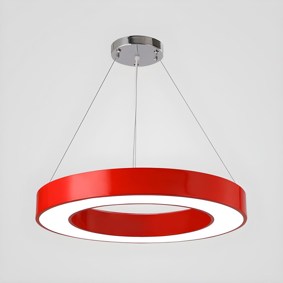 Modern Circular LED Pendant Light Ceiling Chandelier