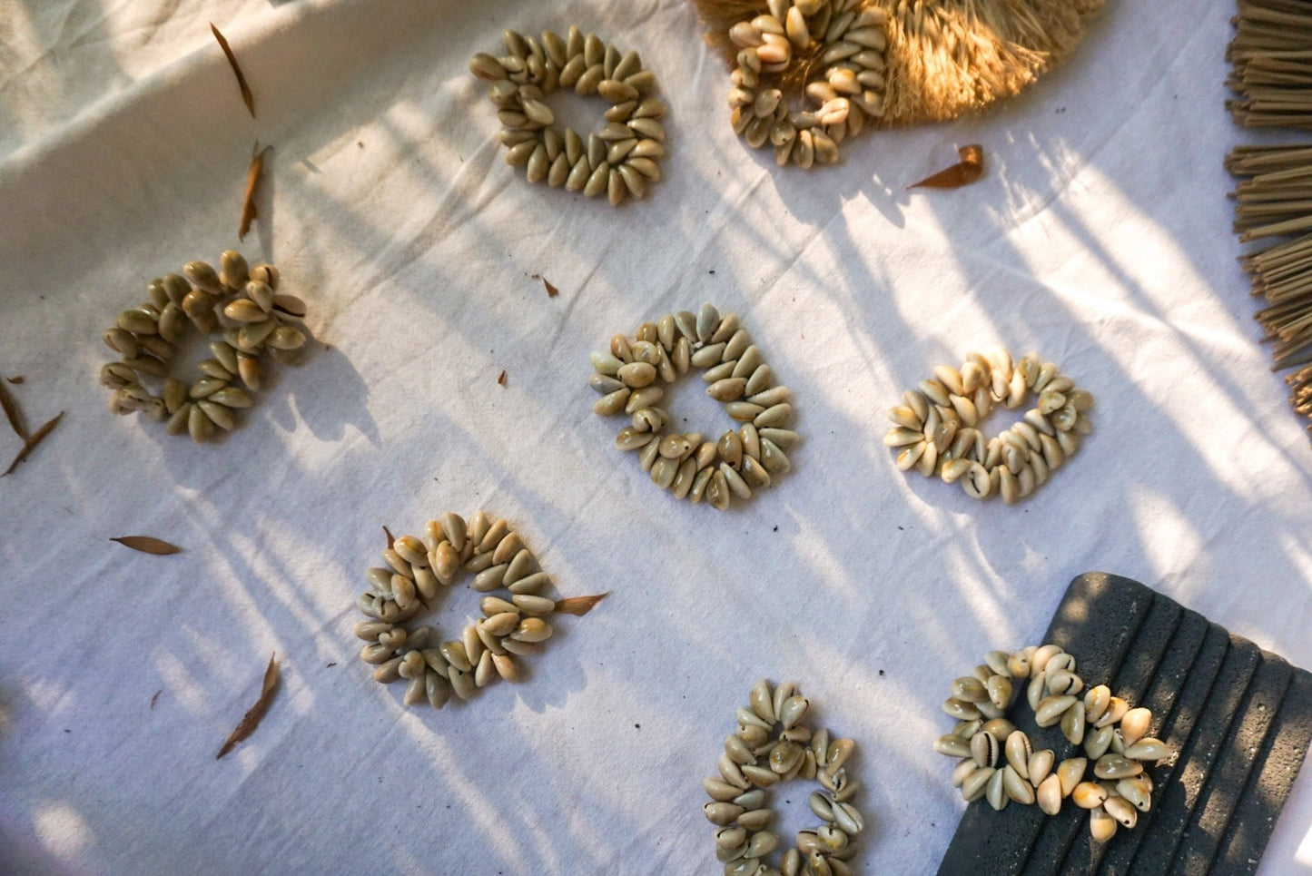 Beach shells napkin ring Wedding Decor