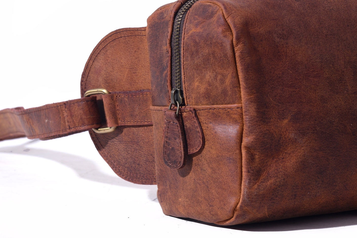 Handmade Leather Crossbody Sling Bag