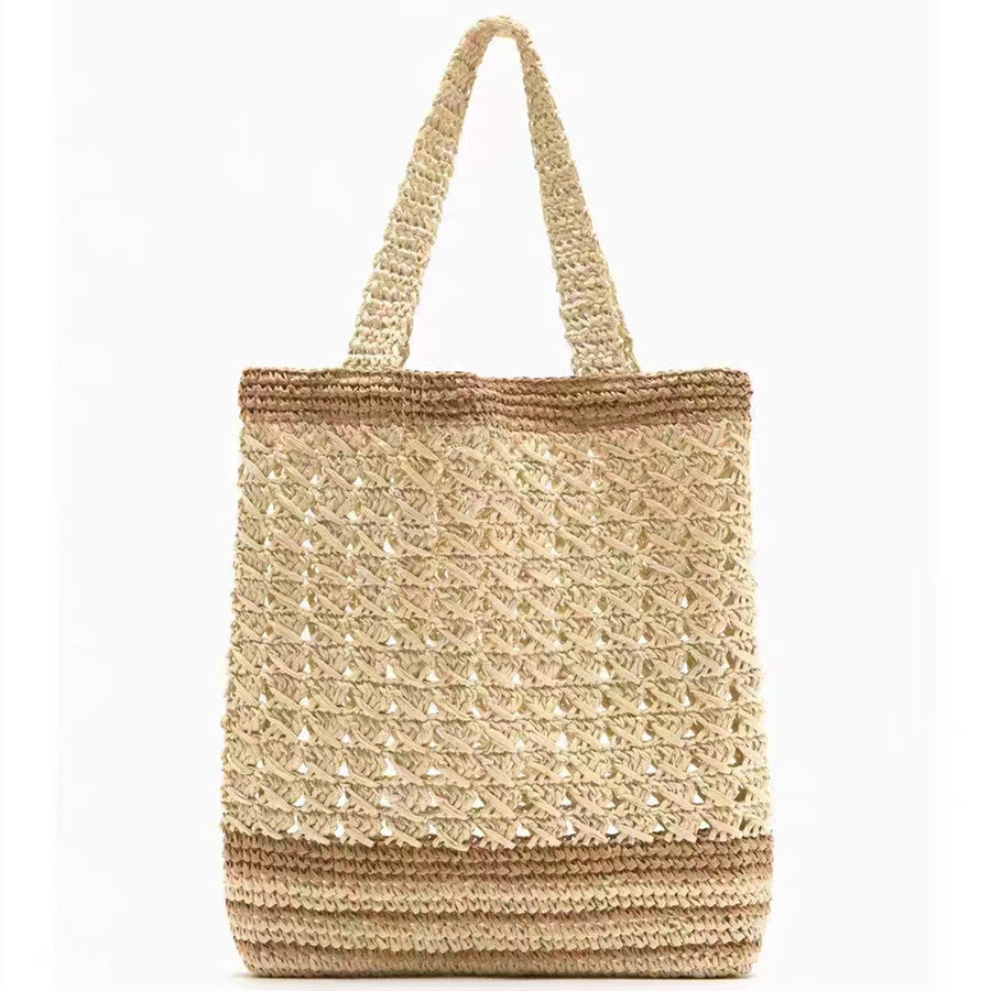 Straw shopper bag sale beach summers