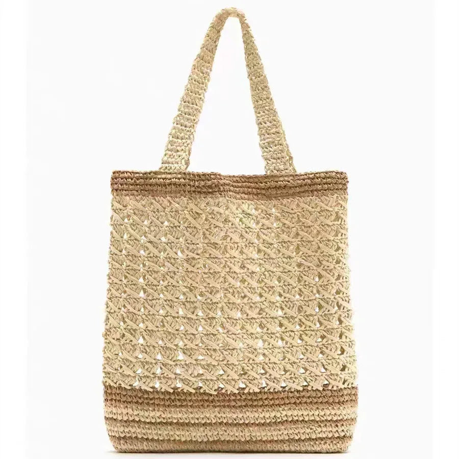Straw shopper bag sale beach summers