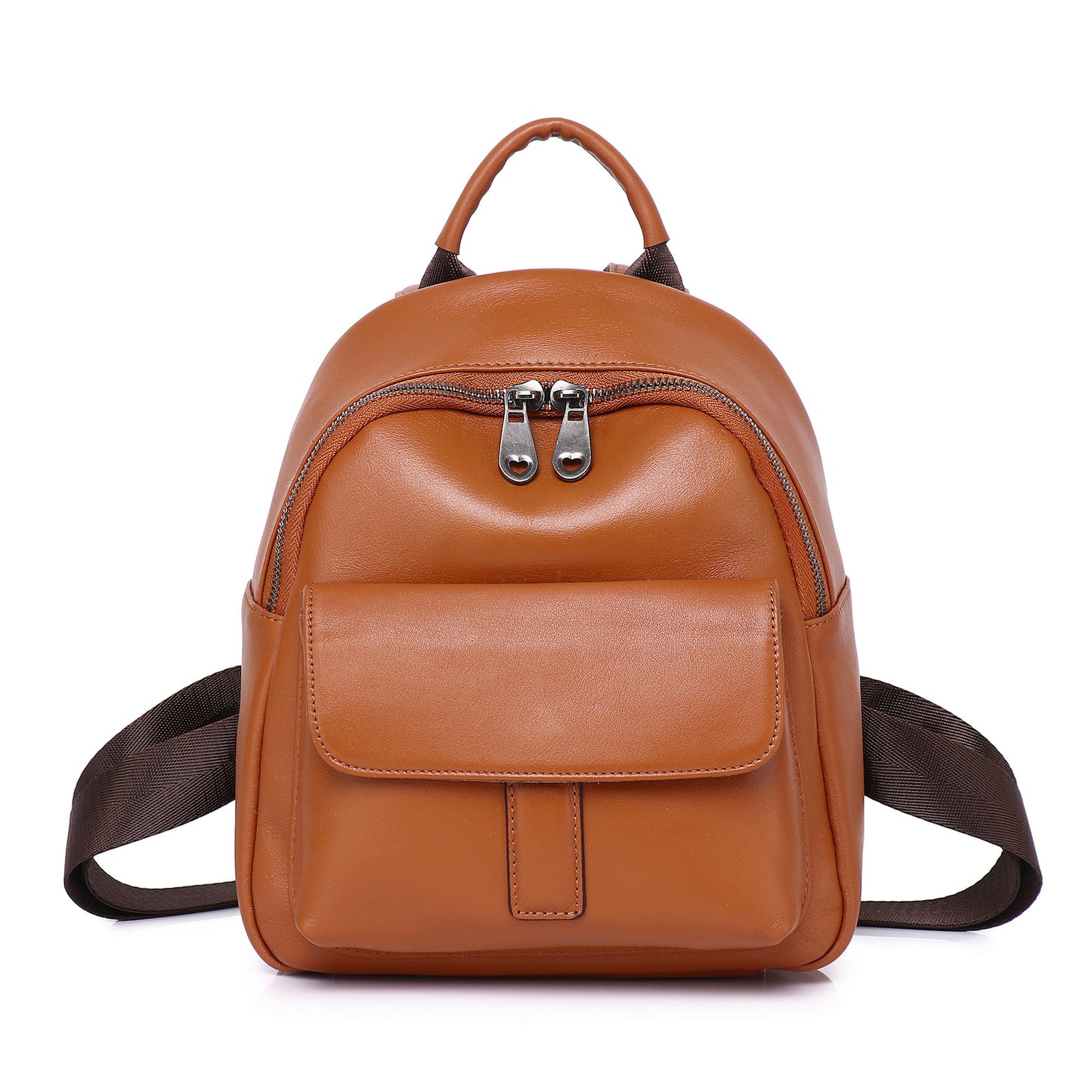 Mini Genuine Leather Backpack for Women