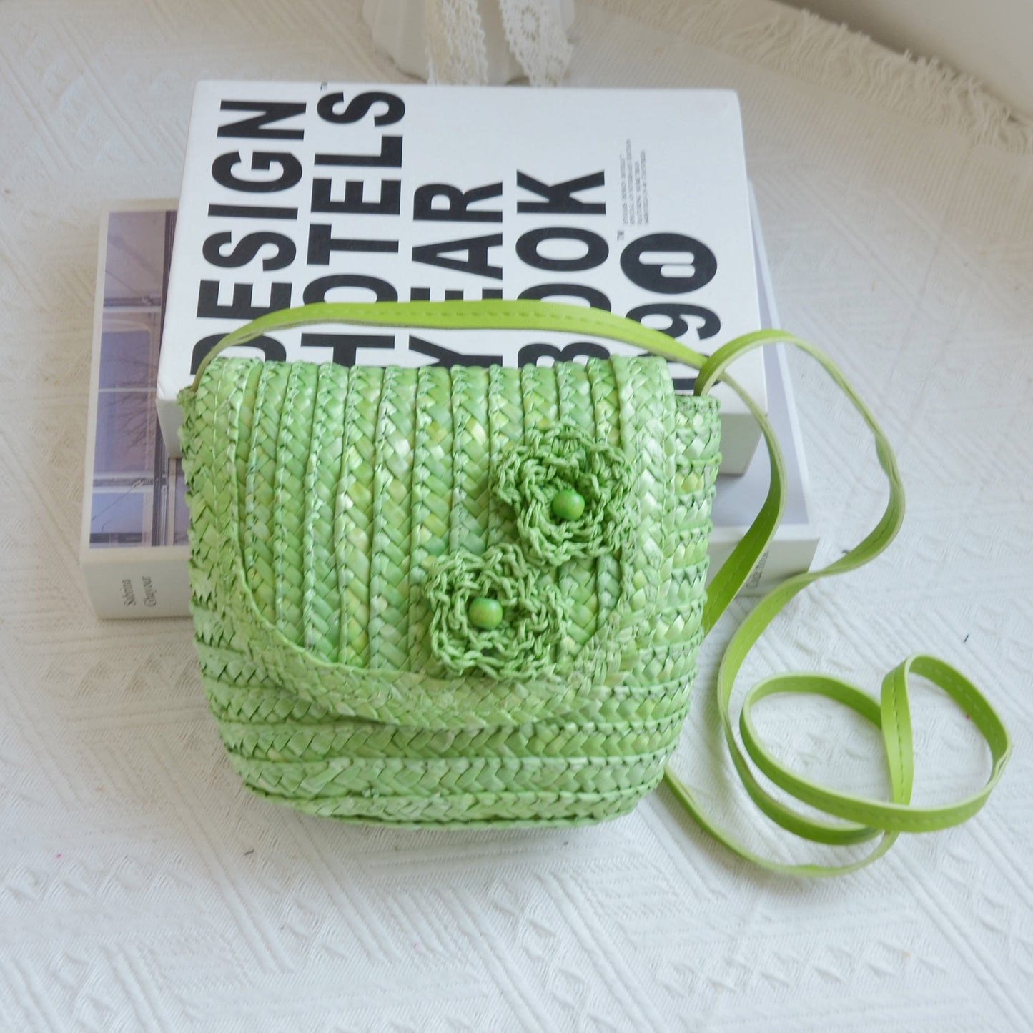 Crossbody Straw Bags For Kids