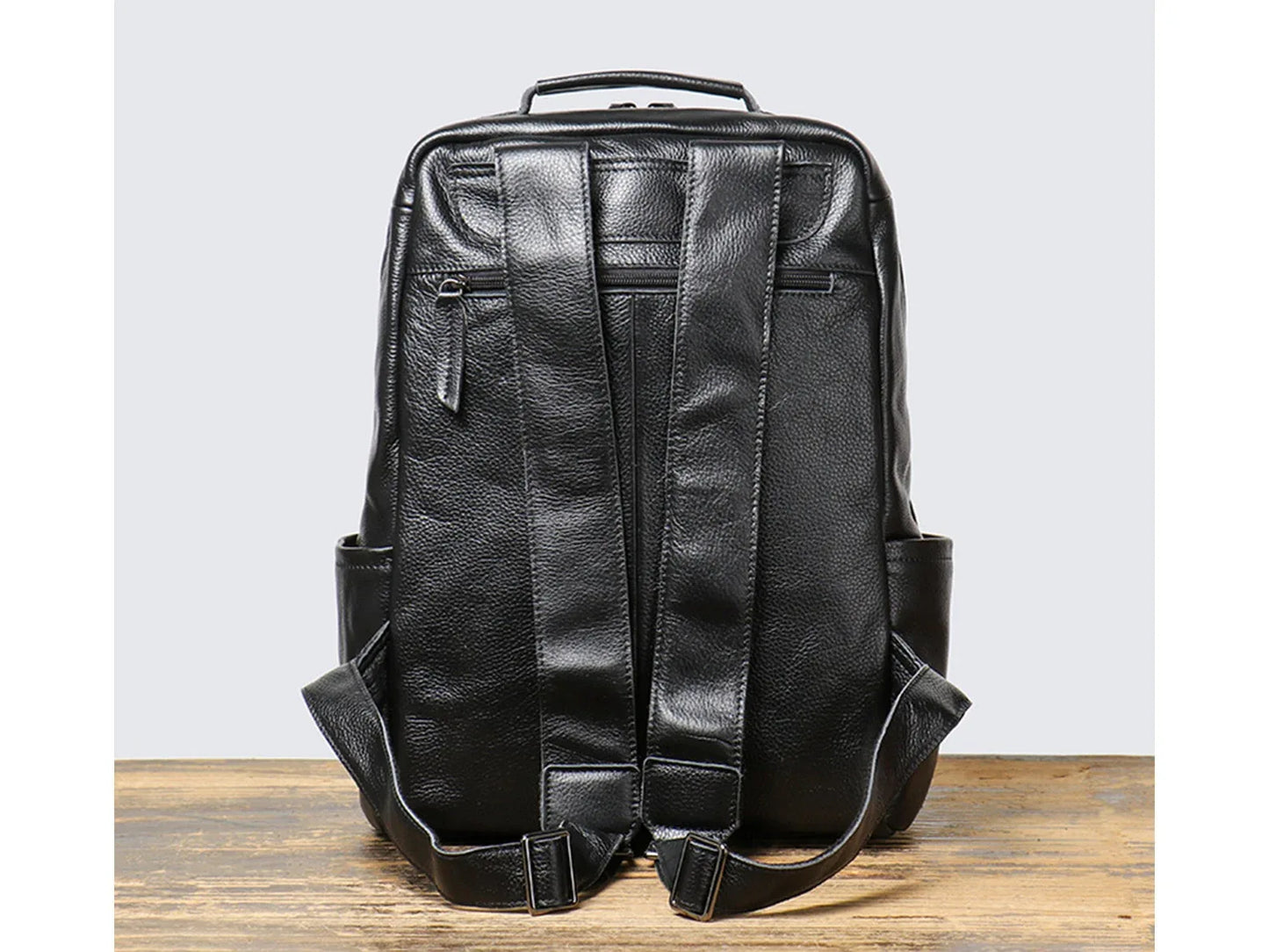 Genuine Leather Laptop Backpack