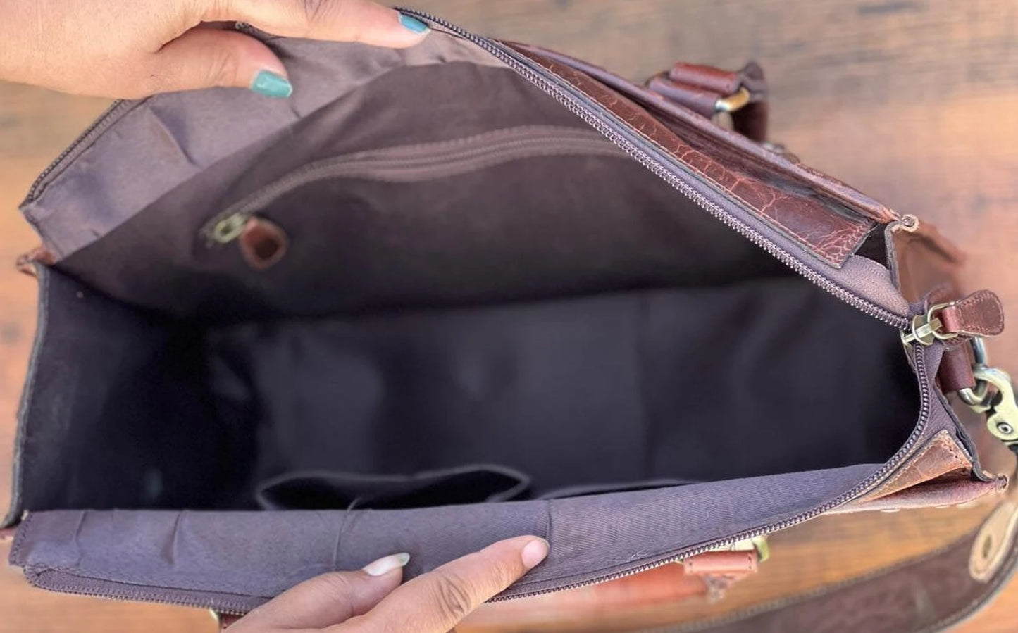 Tooled Leather Bag Shoulder Crossbody