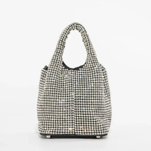 Mini Bucket Bag with Chain Strap