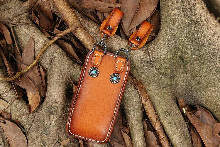 Genuine Leather Waist Bag for Hairdressers