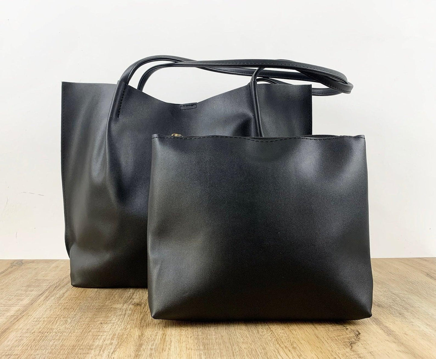 Handmade Leather Tote Shopping Purse for Women