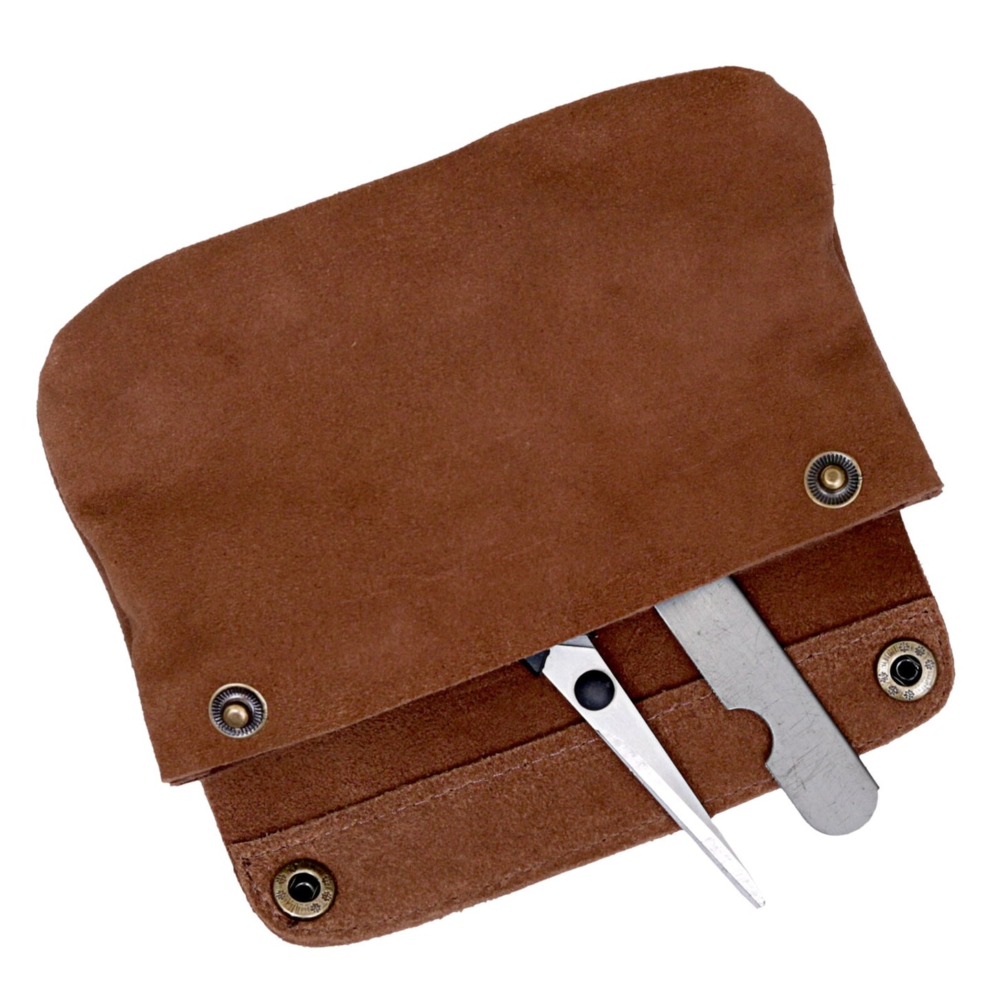 knife leather roll bag holder case