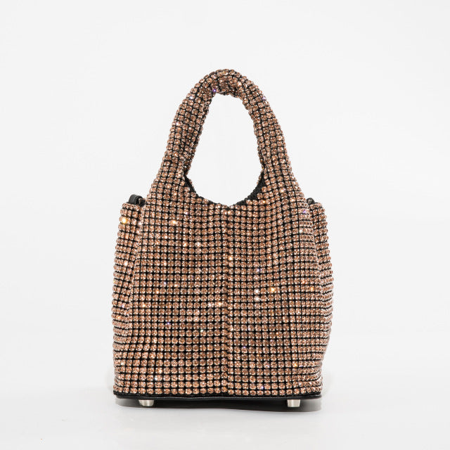 Mini Bucket Bag with Chain Strap