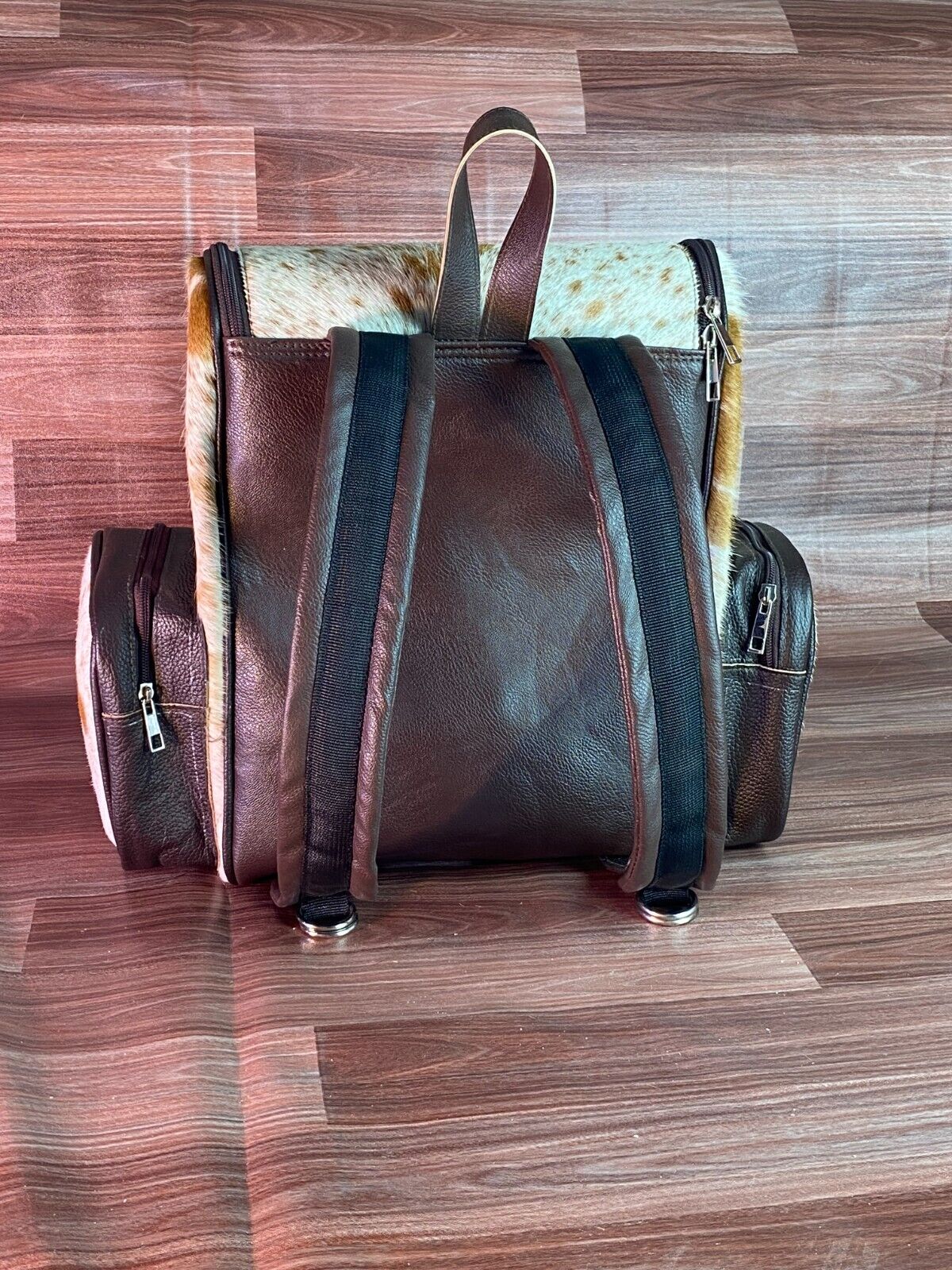 Large Hair On Cowhide Backpack