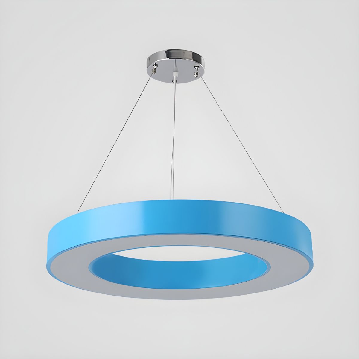 Modern Circular LED Pendant Light Ceiling Chandelier